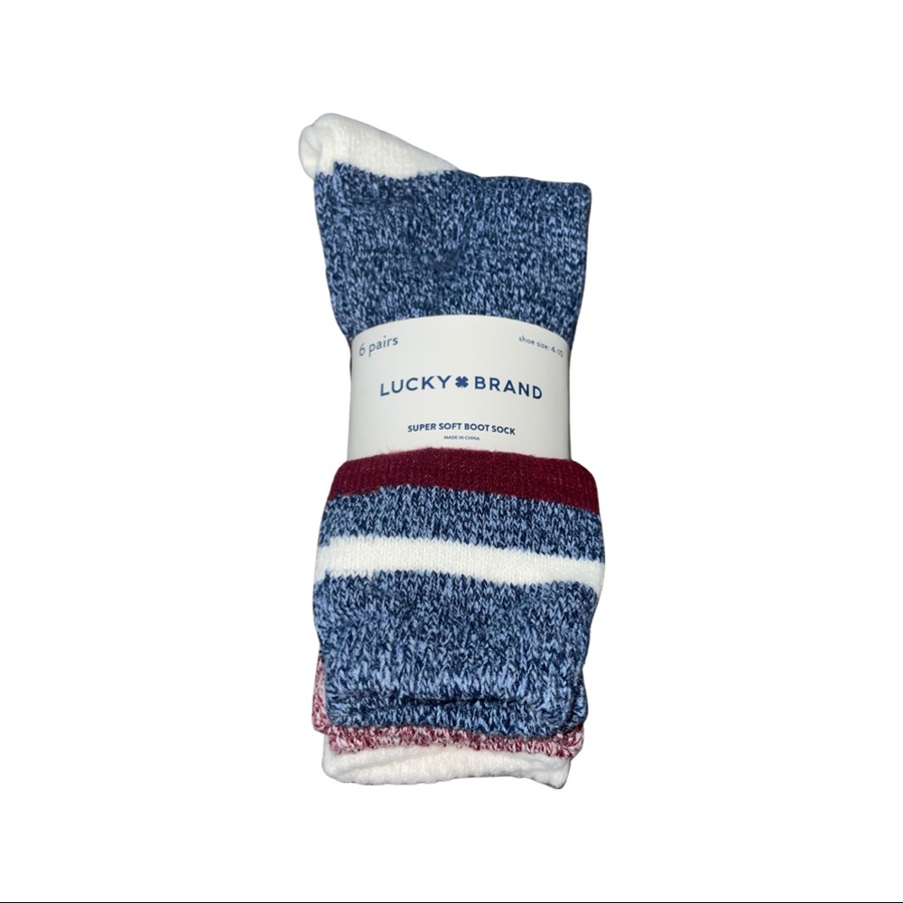 NWT Lucky Brand super soft boot socks